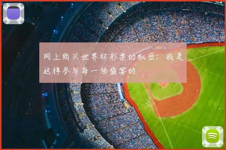 网上购买世界杯彩票的秘密:我是这样参与每一场盛宴的